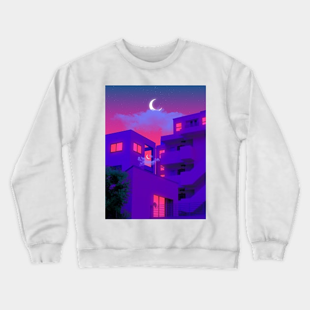 Dream House (red) Crewneck Sweatshirt by funglazie